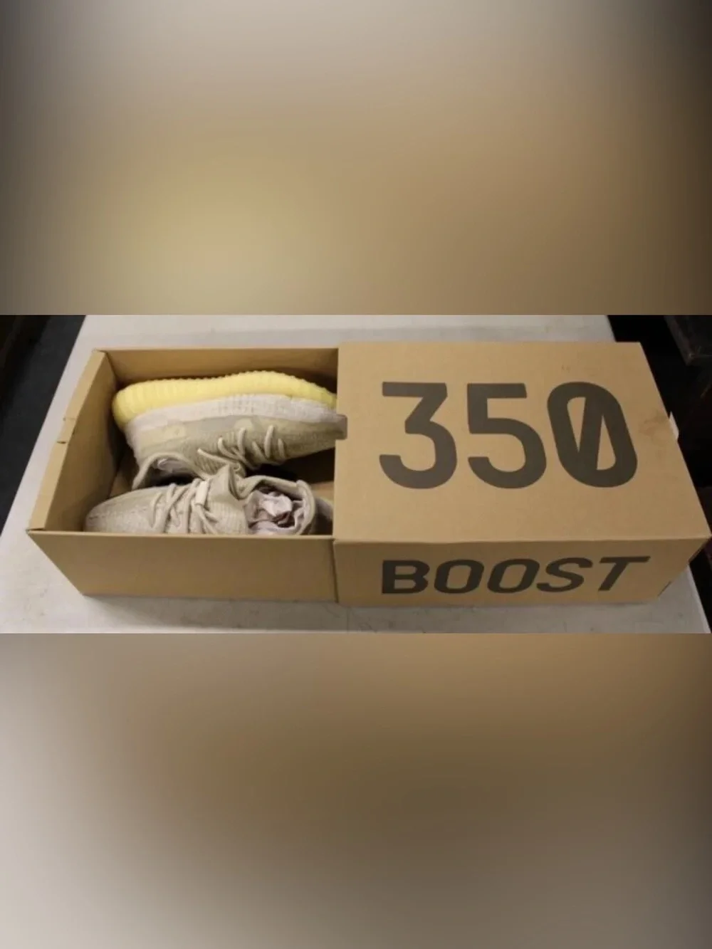 adidas Yeezy Boost 350 V2 Natural Cream & White Size 7.5